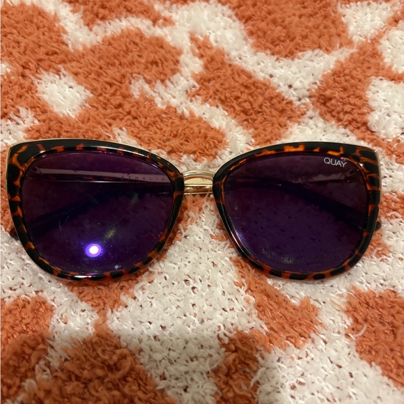 Quay Australia Tortoise Shell Sunglasses - Picture 1 of 1